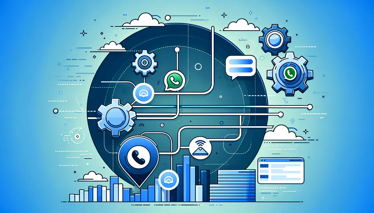 WhatsApp business messaging automation workflow