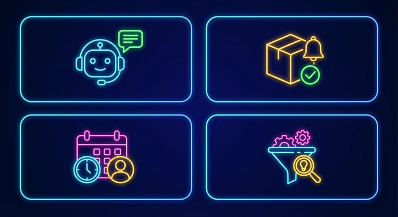 WhatsApp automation use cases across e-commerce, healthcare, education, and hospitality