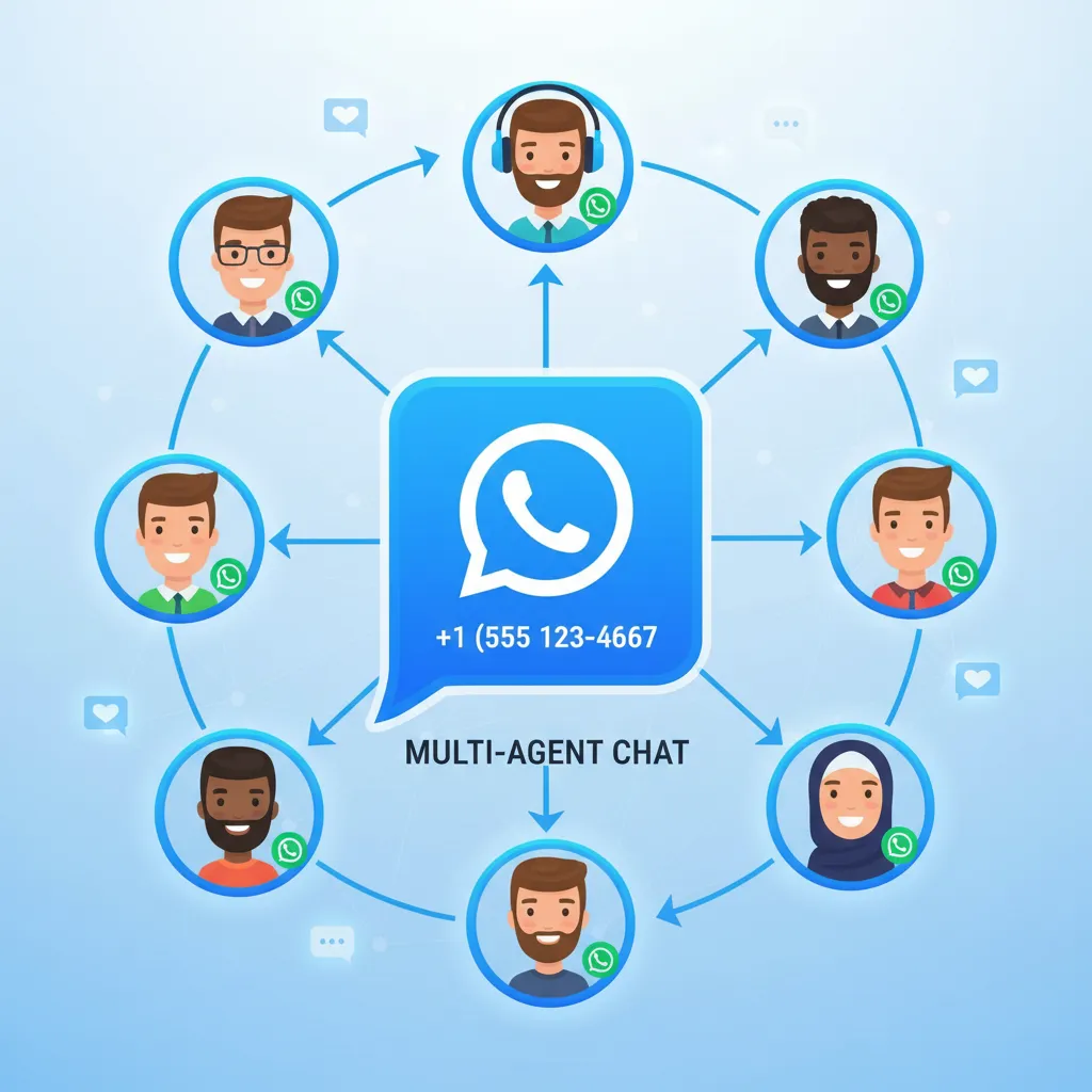 WhatsApp Multi Agent Chat: How Teams Manage One Number in 2026