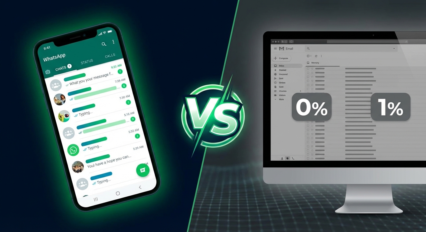 WhatsApp vs Email Marketing in 2026: Which Drives More Sales?